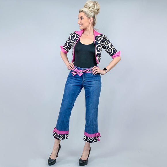 Cropped Jacket and Pants Two Piece Matching Set - Picture 8 of 8